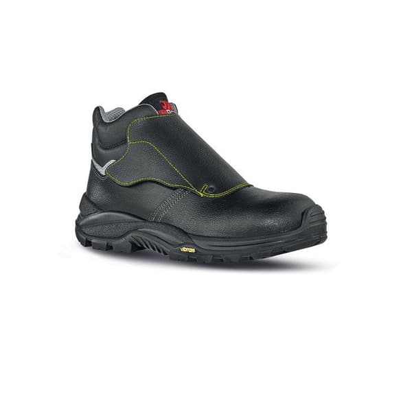 U-Power Step One Bulls S3 HRO HI SRC säkerhetsskor - svart