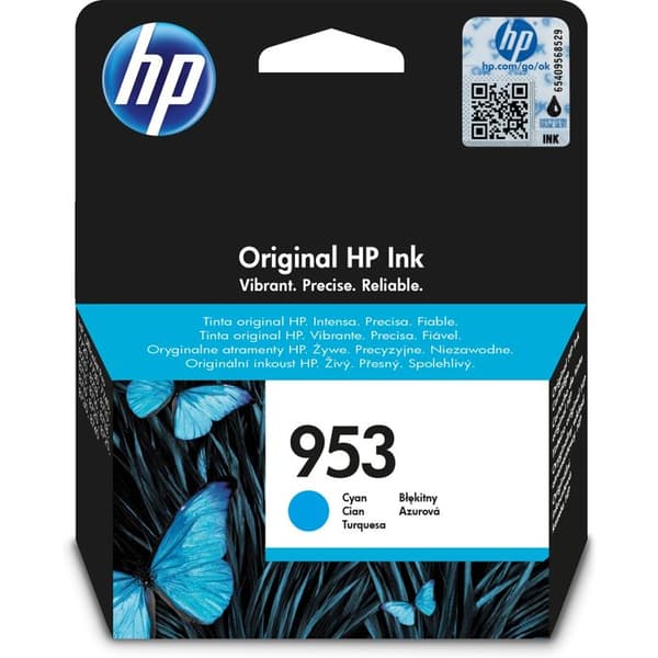 HP 953 Cyan bläckpatron