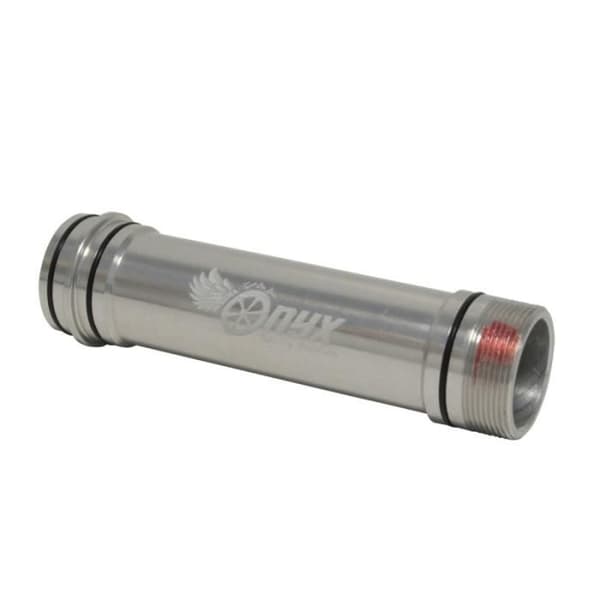 Främre invändig navaxel genom Onyx - polerad - 20 mm