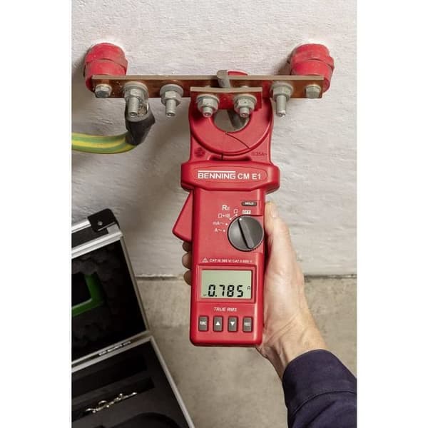 Jordresistansmätare - Benning - CM E1 - Trådbunden - Digital - Precisions