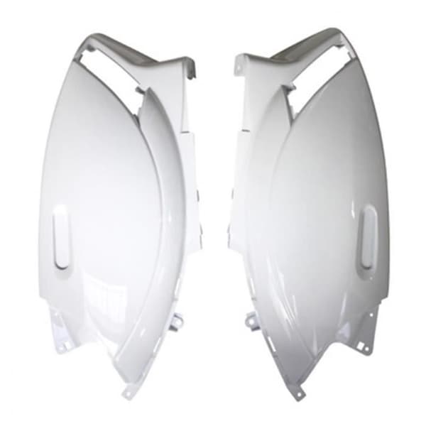 ANPASSNINGSBAR SCOOT FAIRING-SHELL BODY KIT PIAGGIO 50 ZIP 2000> GLOSSY WHITE (PAR) -P