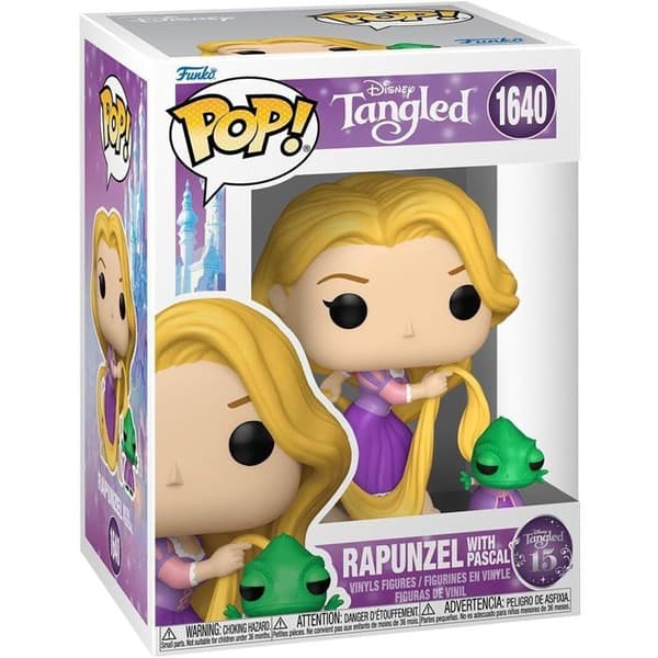 Figurine Funko Pop! - Disney Rapunzel med Pascal - Vinyl