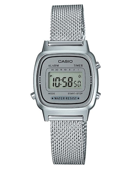 Klocka - Casio - LA670WEM-7EF - Dam - Stål - Digital - Vintage