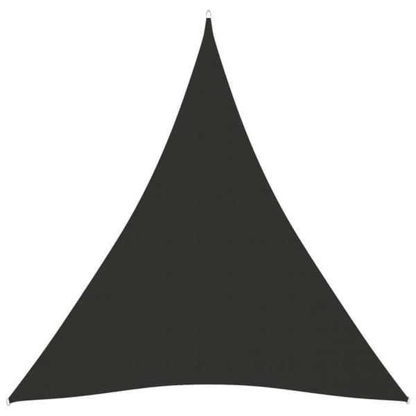 vidaXL Parasol Sail Oxford Tyg Triangulär 4x5x5 m Antracit