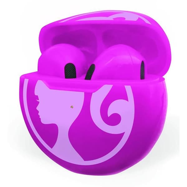 Trådlösa Bluetooth-hörlurar Barbie