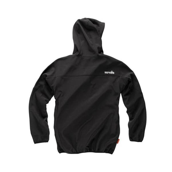 Scruffs - Svart Arbets Softshell Jacka - Storlek S