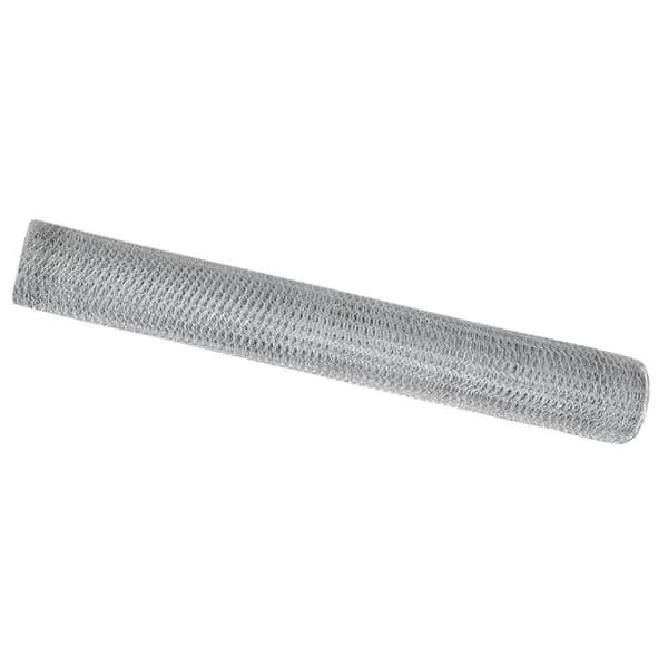 vidaXL Hexagonal stängsel 1.4x25 m i galvaniserat stål 42005689