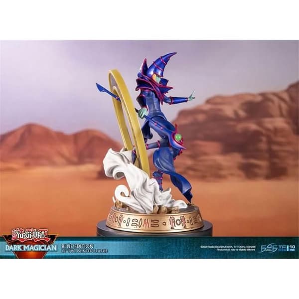 Samlarfigur -Yu-Gi-Oh! - Dark Magican Blue Standardversion - 29cm