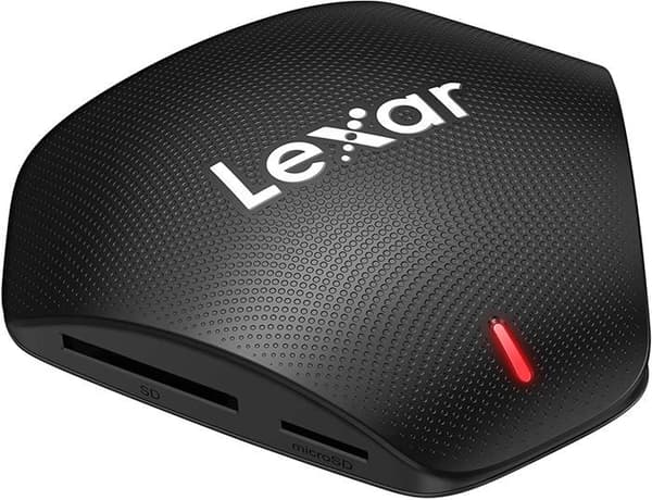 Lexar Professional 3-i-1 kortläsare USB 3.1 — SD/microSD UHS‑II & CompactFlash UDMA7