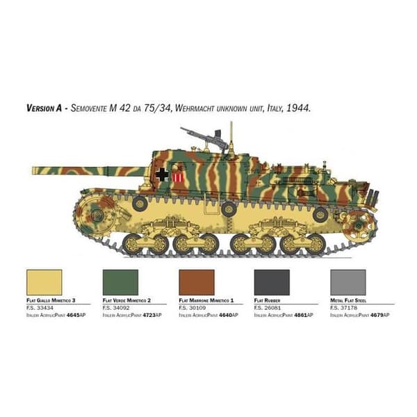 Semovente M42 med 75/34