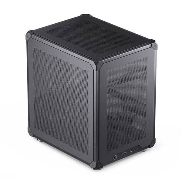 Micro-tour Jonsbo C6 Svart PC-chassi, Svart gamingchassi