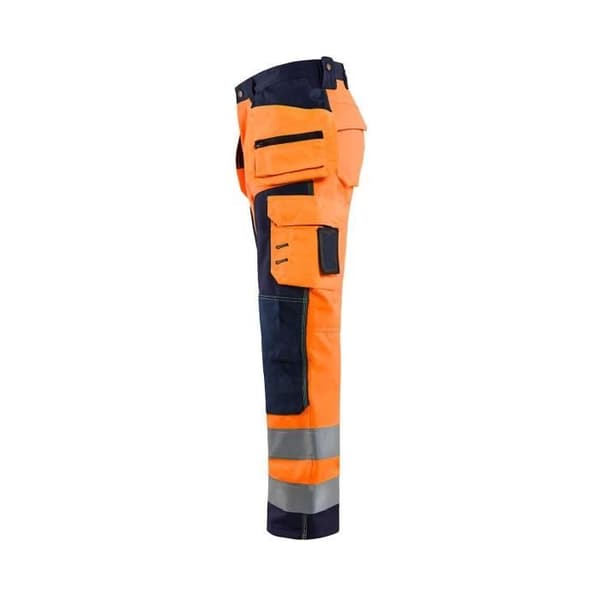 Högsynlig softshell arbetsbyxa Blaklader