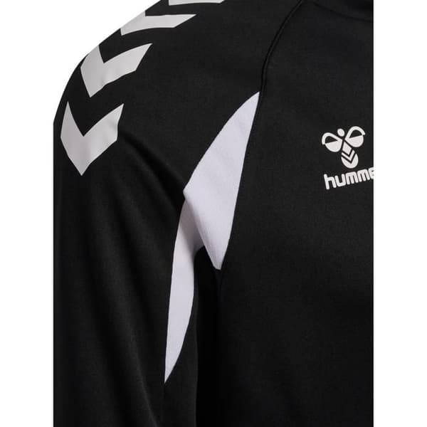 Långärmad tröja med rund hals Hummel Core 2.0 - svart/vit