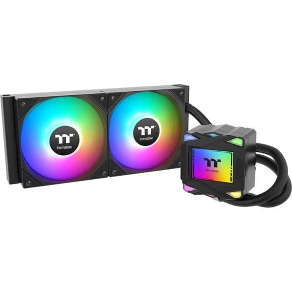 THERMALTAKE - LA240 ARGB Sync - Vattensystem AIO - Fläktar 120mm - ARGB Intel AMD - Svart