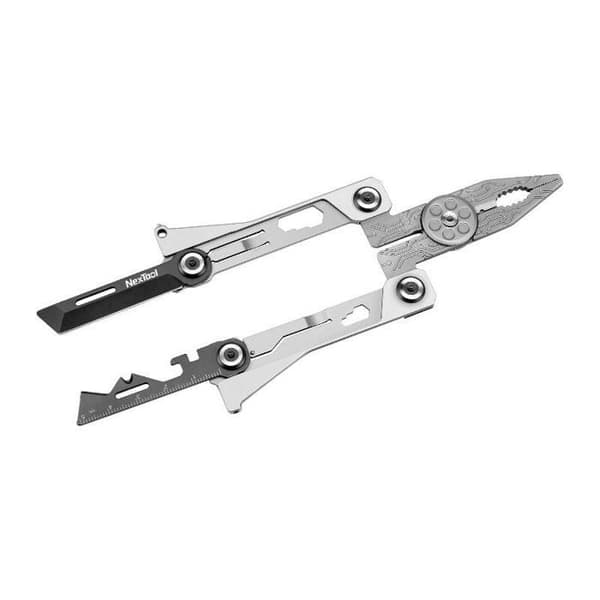 Multifunktionskniv - multifunktionsknivstillbehör Nextool - NE20182 - Multiverktyg Silverblad EDC 14 i 1