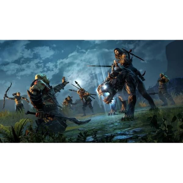 Middle Earth Shadow of Mordor PS3-spel