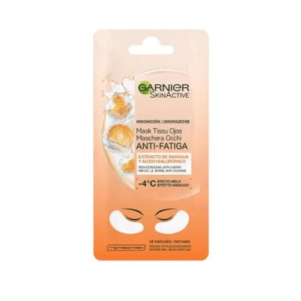 Anti-fatigue mask - GARNIER - Skin Active - 2 patchar - Hypoallergenisk - Alla hudtyper
