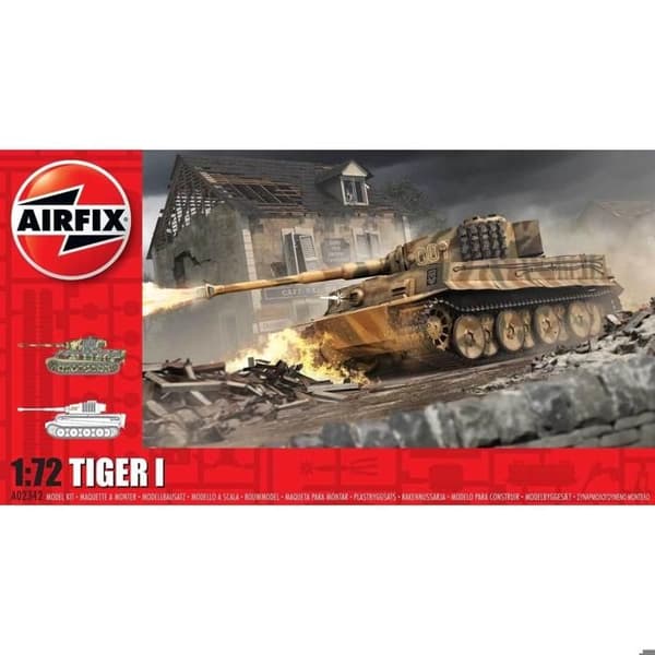 Modell av tank: Tiger 1