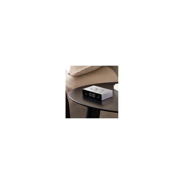 LEXON Flip Premium Alu väckarklocka med vändbar display