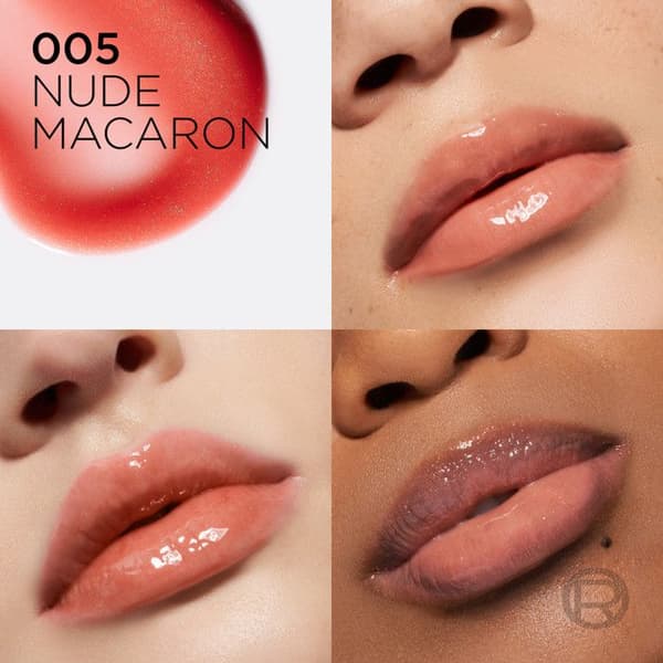 L'Oréal Paris Plump Ambition Lip Oil 650 Nude Macaron 5ml