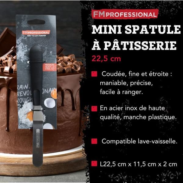 Mini spatula böjd 22,5 cm FM Professional