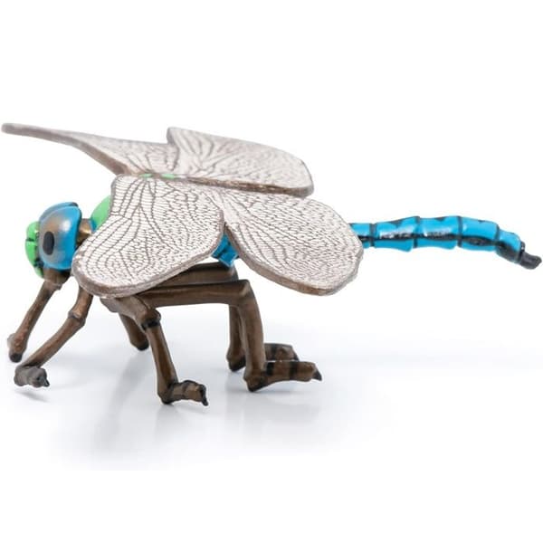 Figurine - Papo - Trollslända - Blå - Plast - Barn