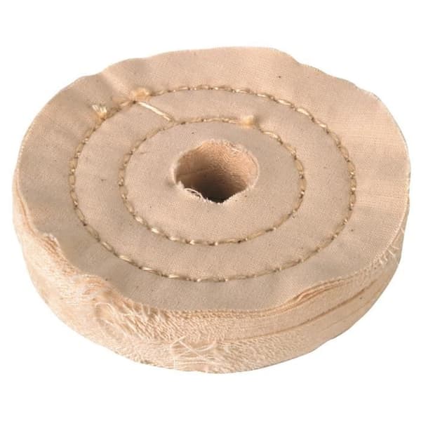 Polissoir i bomull - WOLFCRAFT - Ø110x20mm - Borrning 22.2mm - 1 styck