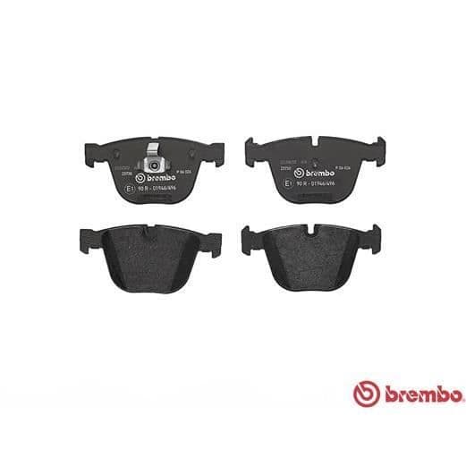 BREMBO Bromsbelägg P06026