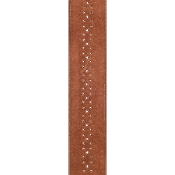 Planet Waves Planet Waves Perforerat läder gitarrband, kamelmockarosett