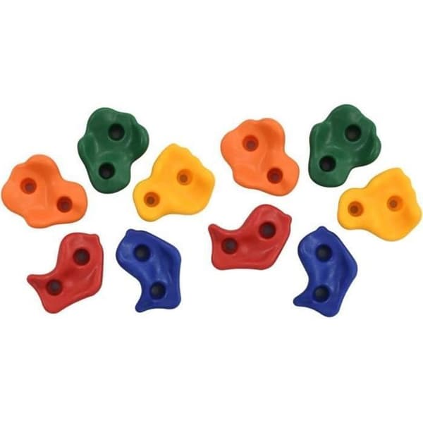 vidaXL 10 st Klätterstenar Multicolor PE