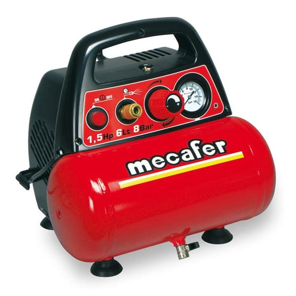 Mécafer - Kompressor 6 liter 1.5Hp - Ny Vento Mecafer