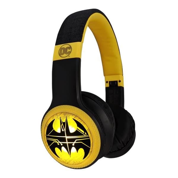 Bluetooth-hörlurar - BATMAN - Officiell licens - Ljus effekter - Micro-USB - Bluetooth 5.0