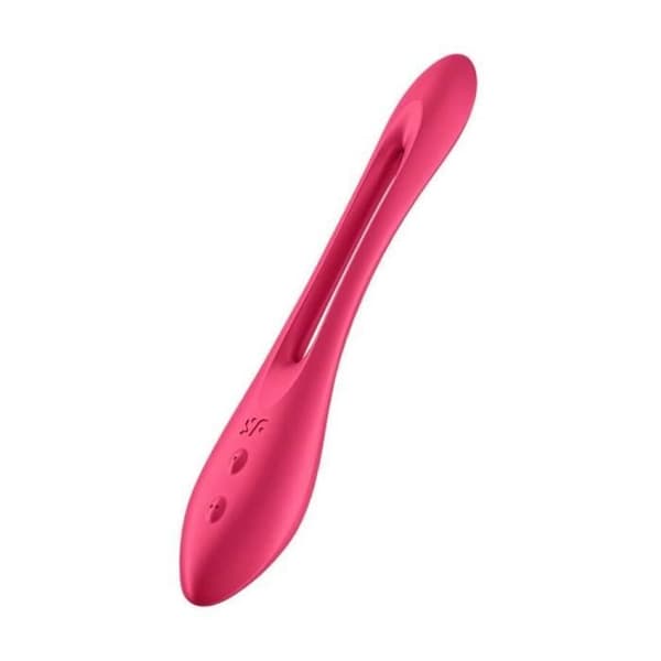 Satisfyer Elastic Joy Rechargeable Vibrator Röd - unisex/vuxen