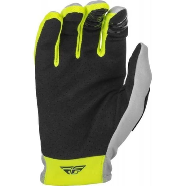 Fly Racing Lite handskar - grå/fluo gul