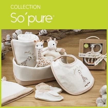 SOPHIE LA GIRAFE Ring So'Pure mjuk version