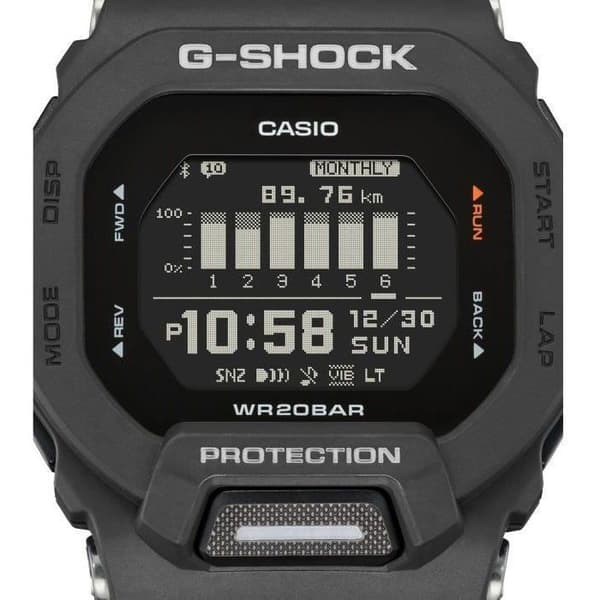 CASIO G-Shock GBD-200-1ER Klocka - Stöttålig - Multifunktion - Svart