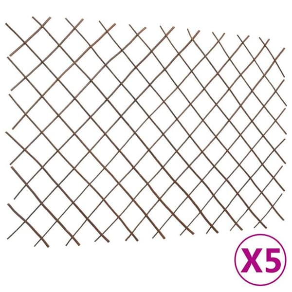 vidaXL Salixgaller 5 st 180x120 cm 147760