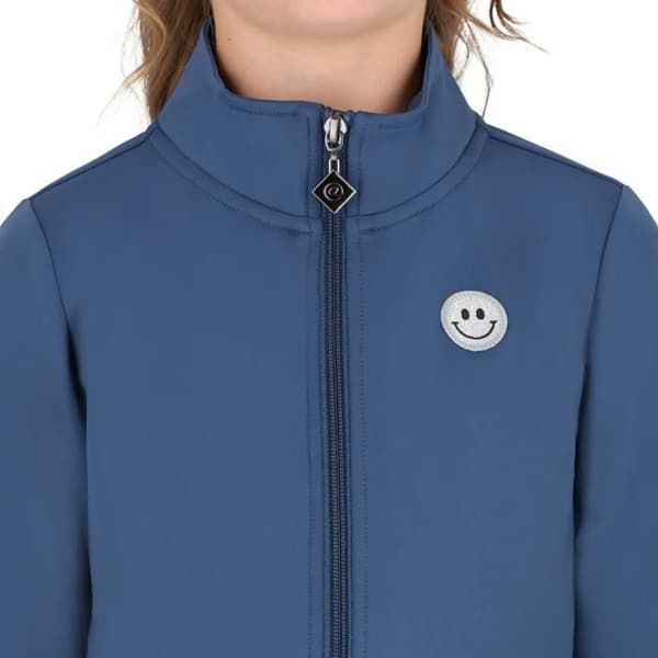 Ryttarjacka full zip flicka QHP Rosalynn