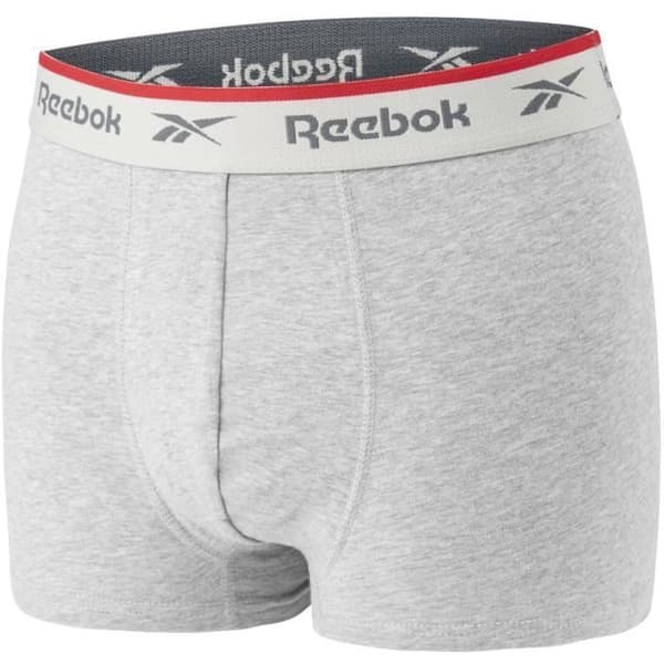 REEBOK Pack med 3 boxare svart / grå / vit herrar