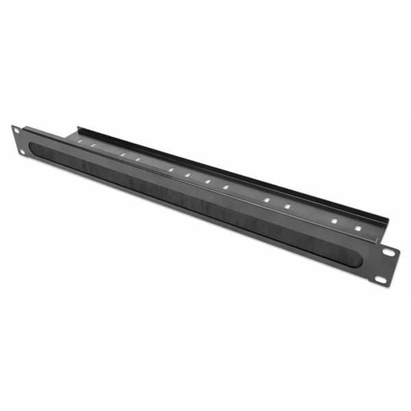 Kabelplatta - INTELLINET - 715812 - Svart - Stål - 1U