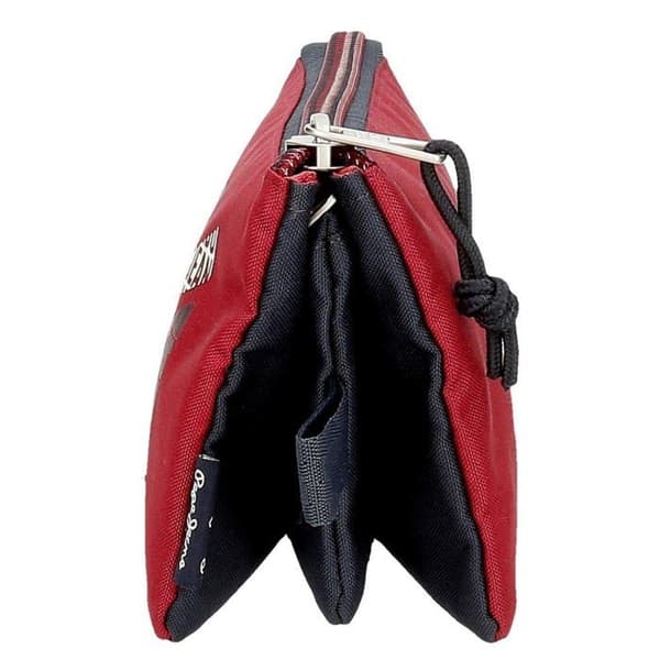Trousse - Pepe Jeans - Clark - Röd - 22x12x5 cm - Polyester