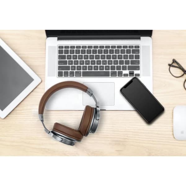 MUSE M-278 BT Bluetooth-headset - 30h batteritid - Brun