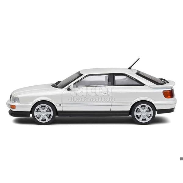 Samlarbil i miniatyr - SOLIDO - AUDI Coupe S2 - 1/43 - Pärlvitt - 1992