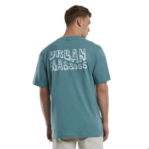 T-shirt Urban Classics Shiny Logo Tall