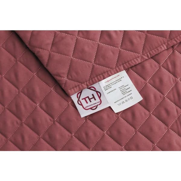 Sofföverdrag - TEXTIL-HOME - MALU-SOFA-3-ROJO - 3 platser - 160 cm - Röd