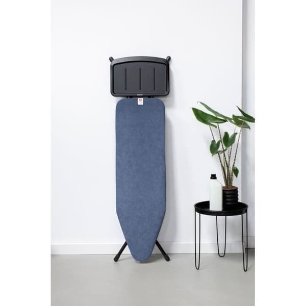 BRABANTIA - RFGS - Strykbräda - Storlek B - 124 x 38 cm - Denimblå