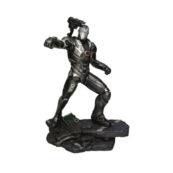 Statyett - DIAMOND SELECT - War Machine - 23 cm - Svart - Dekorativa objekt