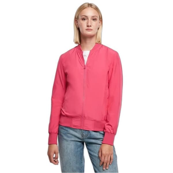 Urban Classics Lätt damjacka - rosa - M