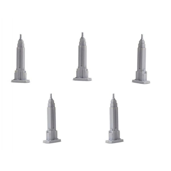 Spelset Empire State 2,5 cm grå 192 delar - Safari
