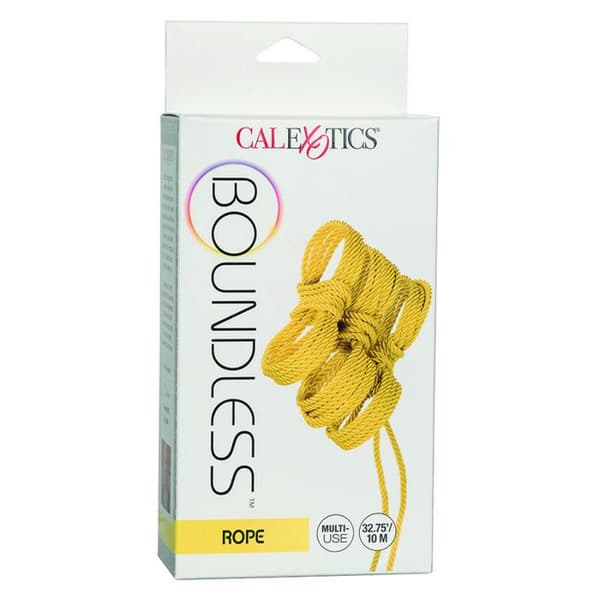 ROPE & BINDS Gränslöst bondage-rep 10m Yellow Calexotics